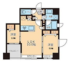 東京都文京区千石４丁目1-18（賃貸マンション2LDK・8階・40.87㎡） その2