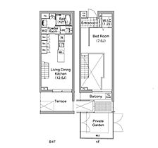 東京都新宿区弁天町147（賃貸マンション1LDK・1階・51.54㎡） その2