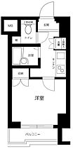 東京都港区三田５丁目13-11（賃貸マンション1K・12階・18.45㎡） その2