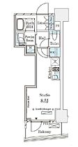 東京都港区南青山７丁目10-5（賃貸マンション1R・11階・24.99㎡） その2