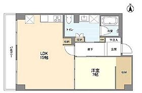 東京都港区芝浦４丁目9-21（賃貸マンション1LDK・6階・54.52㎡） その2