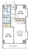 東京都大田区大森北３丁目40-8（賃貸マンション2LDK・3階・52.20㎡） その2