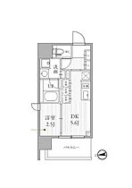 東京都台東区蔵前３丁目7-2（賃貸マンション1DK・14階・25.65㎡） その2