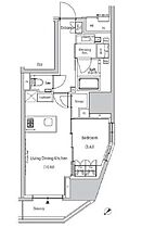 東京都新宿区市谷田町２丁目4（賃貸マンション1LDK・7階・42.31㎡） その2