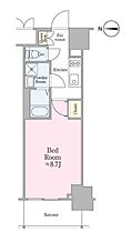 東京都新宿区新小川町1-16（賃貸マンション1K・5階・25.88㎡） その2