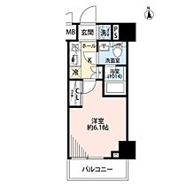 東京都品川区西中延１丁目8-15（賃貸マンション1K・3階・20.49㎡） その2