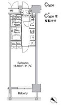 東京都新宿区市谷砂土原町２丁目-5（賃貸マンション1K・7階・34.93㎡） その2