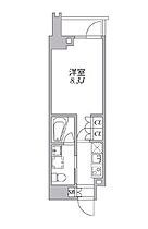 東京都港区南麻布２丁目1-8（賃貸マンション1K・4階・25.52㎡） その2