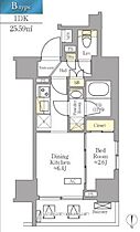 東京都江東区東陽３丁目22-4（賃貸マンション1DK・8階・25.59㎡） その2