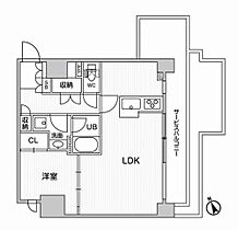 東京都台東区浅草橋３丁目14-6（賃貸マンション1LDK・13階・44.02㎡） その2