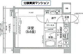 東京都墨田区立花３丁目18-2（賃貸マンション1K・1階・25.80㎡） その2