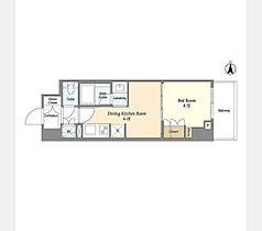 東京都新宿区愛住町未定（賃貸マンション1DK・8階・26.31㎡） その2