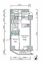 東京都渋谷区千駄ヶ谷３丁目3-4（賃貸マンション1LDK・2階・40.43㎡） その2