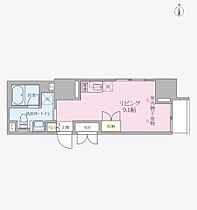 東京都台東区千束２丁目35-9（賃貸マンション1R・8階・25.67㎡） その2