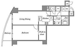 都営三田線 白山駅 徒歩8分の賃貸マンション 5階1LDKの間取り