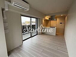 都営新宿線 西大島駅 徒歩11分の賃貸マンション 3階2LDKのリビング/ダイニング