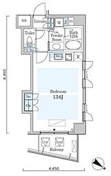 間取図画像 ワンルーム