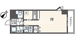 JR山手線 恵比寿駅 徒歩6分の賃貸マンション 9階1Kの間取り