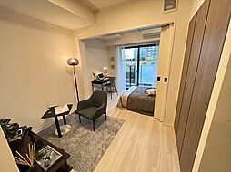 都営大江戸線 勝どき駅 徒歩20分の賃貸マンション 13階1DKのリビング/ダイニング