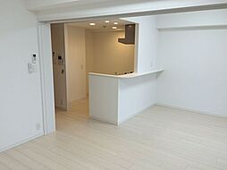 都営大江戸線 勝どき駅 徒歩9分の賃貸マンション 10階1LDKのリビング/ダイニング