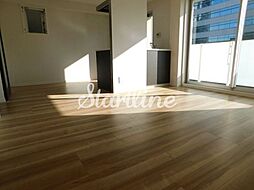 JR山手線 五反田駅 徒歩7分の賃貸マンション 9階1LDKのリビング/ダイニング