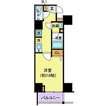 東京都港区赤坂２丁目16-18（賃貸マンション1K・7階・25.06㎡） その2