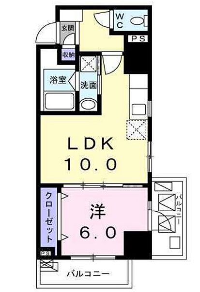 東京都江東区南砂４丁目(賃貸マンション1LDK・4階・40.99㎡)の写真 その2