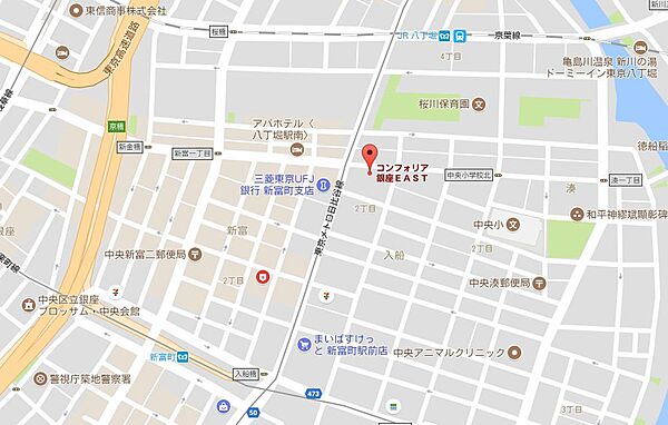 東京都中央区入船１丁目(賃貸マンション1R・14階・31.11㎡)の写真 その17