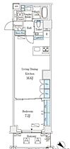 東京都港区南青山４丁目1-10（賃貸マンション1LDK・2階・55.47㎡） その2