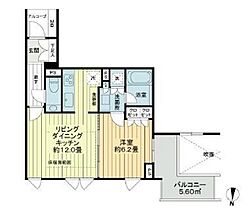 東京都品川区北品川３丁目6-43（賃貸マンション1LDK・4階・44.81㎡） その2