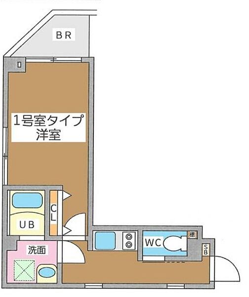 東京都中央区湊２丁目(賃貸マンション1K・7階・24.43㎡)の写真 その2