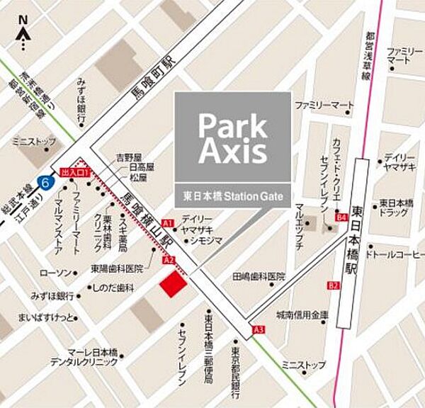 東京都中央区東日本橋３丁目(賃貸マンション1LDK・3階・40.30㎡)の写真 その25