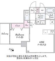 東京都文京区関口３丁目12-9（賃貸マンション1LDK・4階・40.01㎡） その2