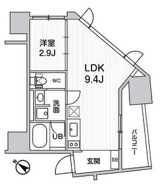 東京都豊島区巣鴨２丁目(賃貸マンション1LDK・3階・30.45㎡)の写真 その2