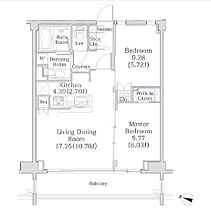 東京都新宿区住吉町4-14（賃貸マンション2LDK・5階・55.54㎡） その2