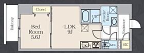 東京都港区虎ノ門３丁目15-5（賃貸マンション1LDK・4階・39.20㎡） その2