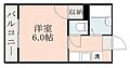 シャルルコーポ紫原3階2.5万円