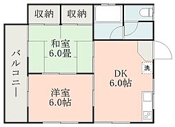 鹿児島市電1系統 脇田駅 宇宿住宅下車 徒歩12分 2階/-