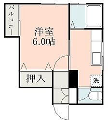 間取図画像 1K