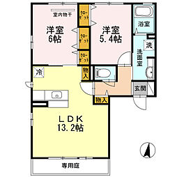 鹿児島市電1系統 谷山駅 中山校前バス停下車 3.6km 1階/-