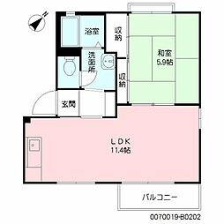 バス 伊敷ニュータウン下車 徒歩2分 2階/-
