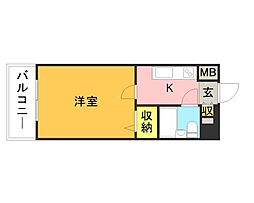 鹿児島市電1系統 二軒茶屋駅 徒歩4分 2階/-