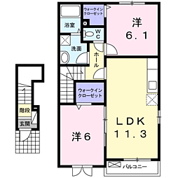 JR鹿児島本線 川内駅 バス10分 権現原下車 徒歩3分 2階/-