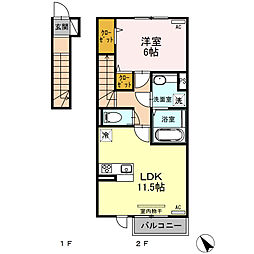 JR鹿児島本線 川内駅 火扇下車 3.5km 2階/-