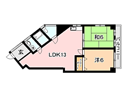 鹿児島市電1系統 新屋敷駅 徒歩9分 3階/-