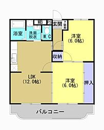バス 帯迫下車 徒歩7分 2階/-