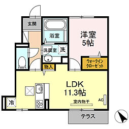 バス 南国交通　中郷バス停下車 徒歩2分 1階/-