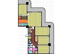 ストークマンション鹿児島 4LDKの間取図画像