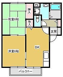 バス 永吉下車 徒歩2分 2階/-