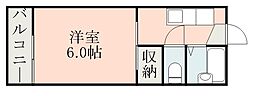 間取図画像 1K